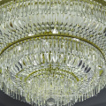 Large hotel crystal pendant chandelier lights lighting modern customizable luxury chandelier